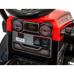 Elektrický traktor s lyžicou G320 - červený